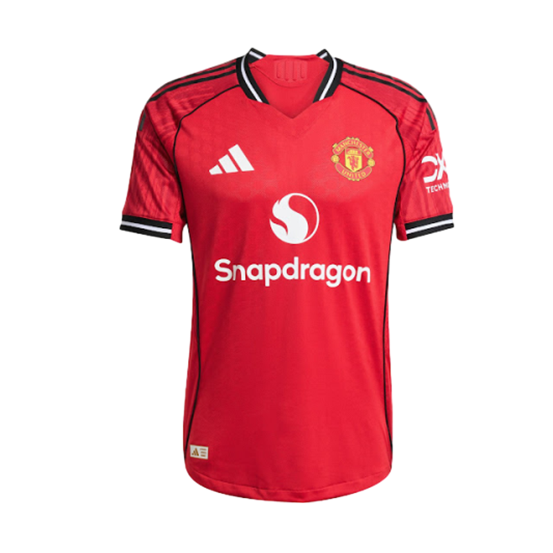 (S-4XL)25/26 Man Utd Home Player Football Jersey 1:1 Thai Quality