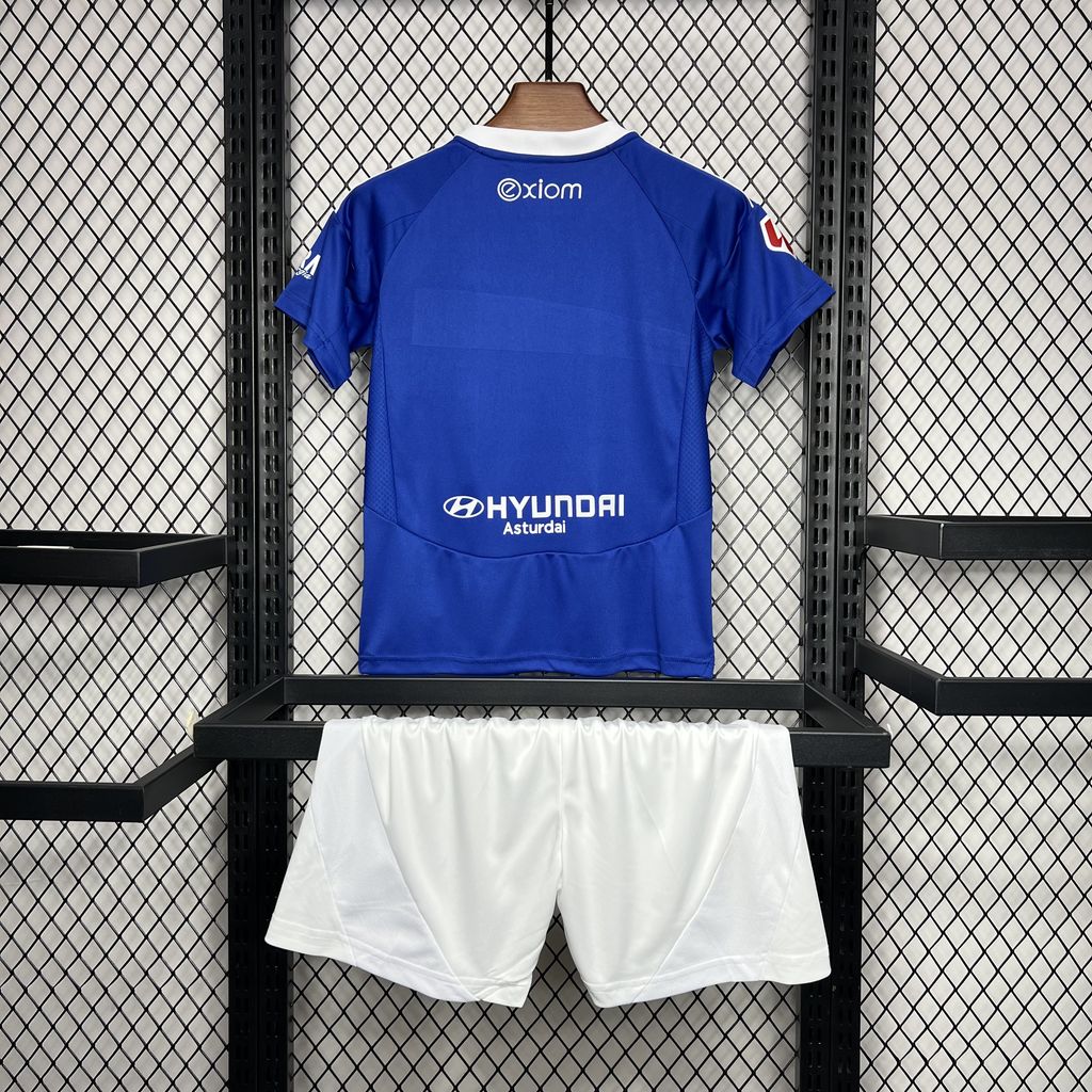 Real Oviedo 2024/25 Home Kids Kit 1:1 Thai Quality