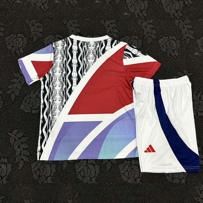 Kids Edition 2025 AFC Pre-match Football Shirt 1:1 Thai quality