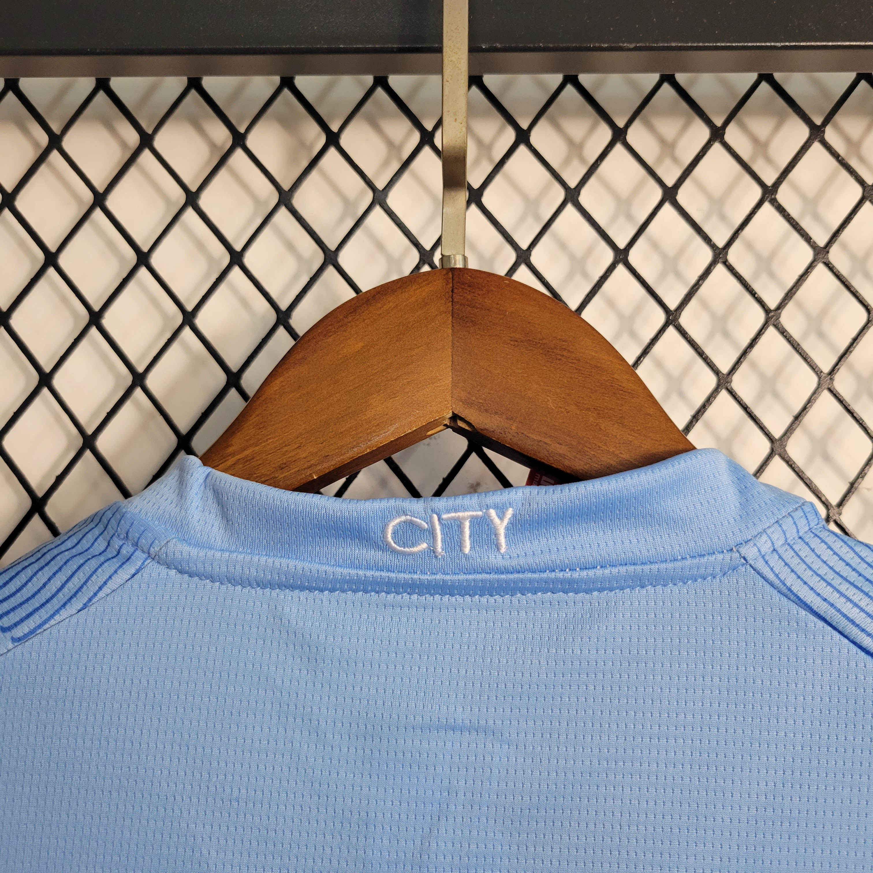 2023/2024 MCFC Home Football Shirt 1:1 Thai Quality Kids Size
