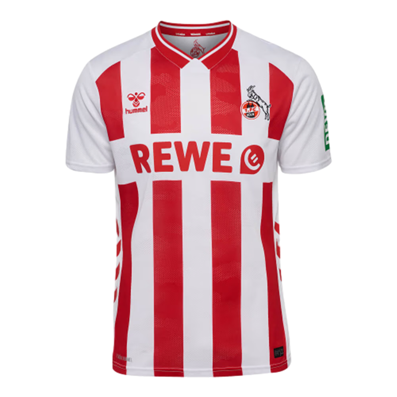 25/26 FC Köln Home Football Jersey 1:1 Thai Quality