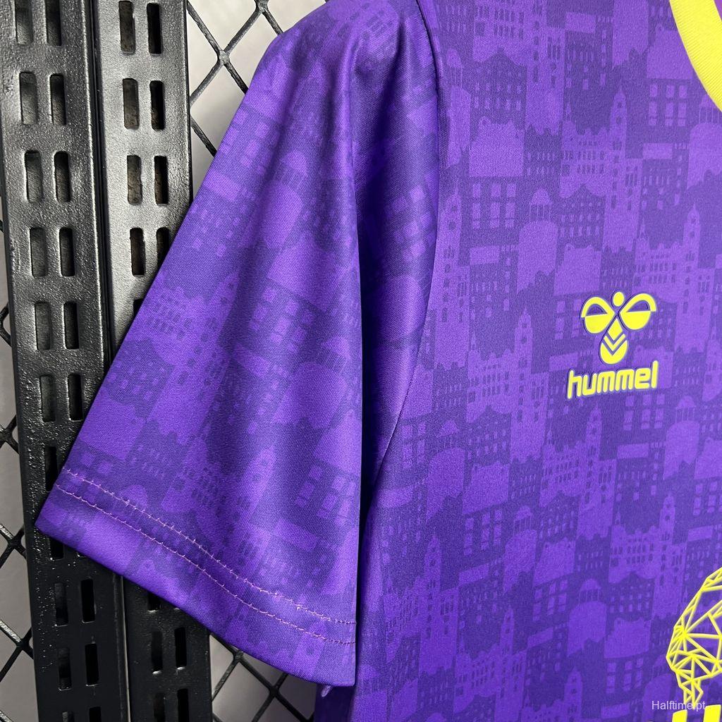 24/25 Malaga Purple Pre-match Training Jersey 1:1 Thai Quality