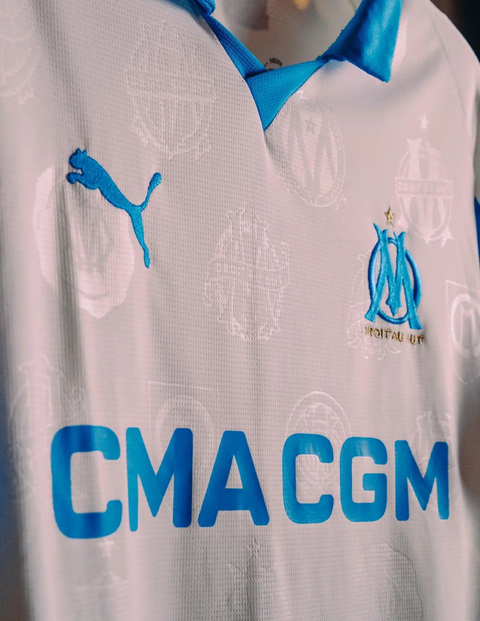 25/26 Olympique de Marseille home Soccer jerseys 1:1 Thai quality