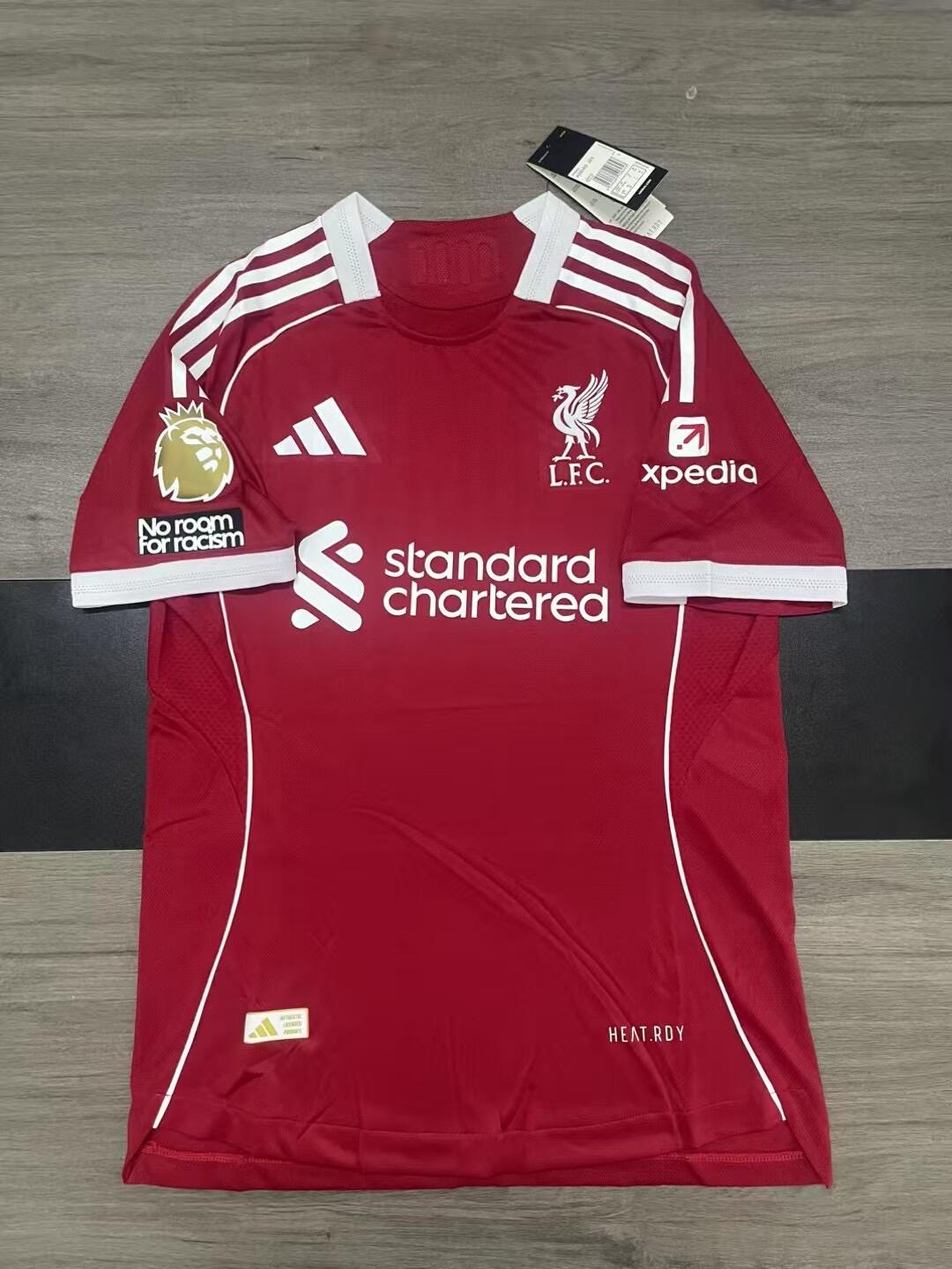 Diogo J. #20  25/26 LFC Home Soccer Jersey