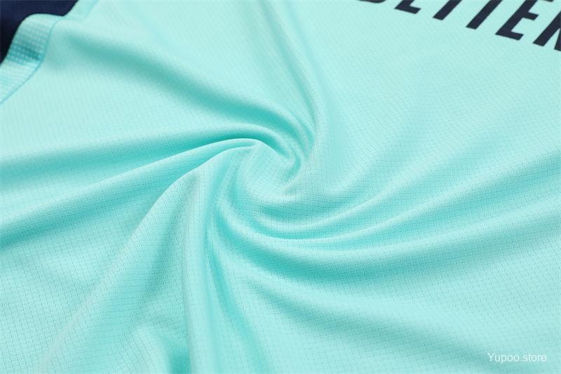 24/25 Chelsea Lake Green Short Sleeve Jersey+Shorts 1:1 Thai quality