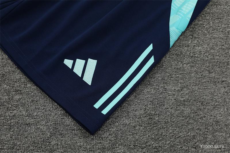 24/25 Chelsea Lake Green Short Sleeve Jersey+Shorts 1:1 Thai quality