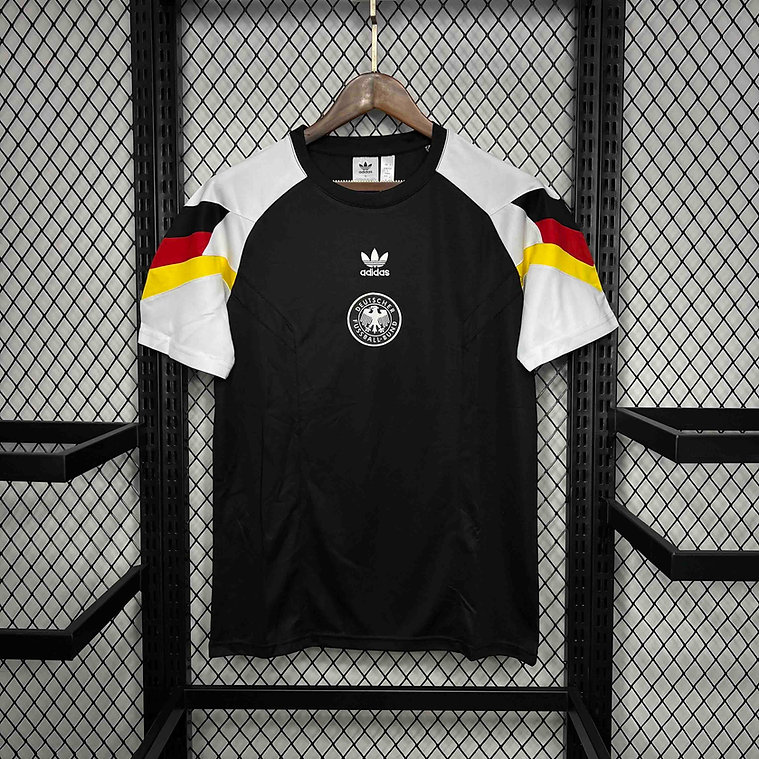 2024 Germany Black Training Shirts 1:1 Thai Quality