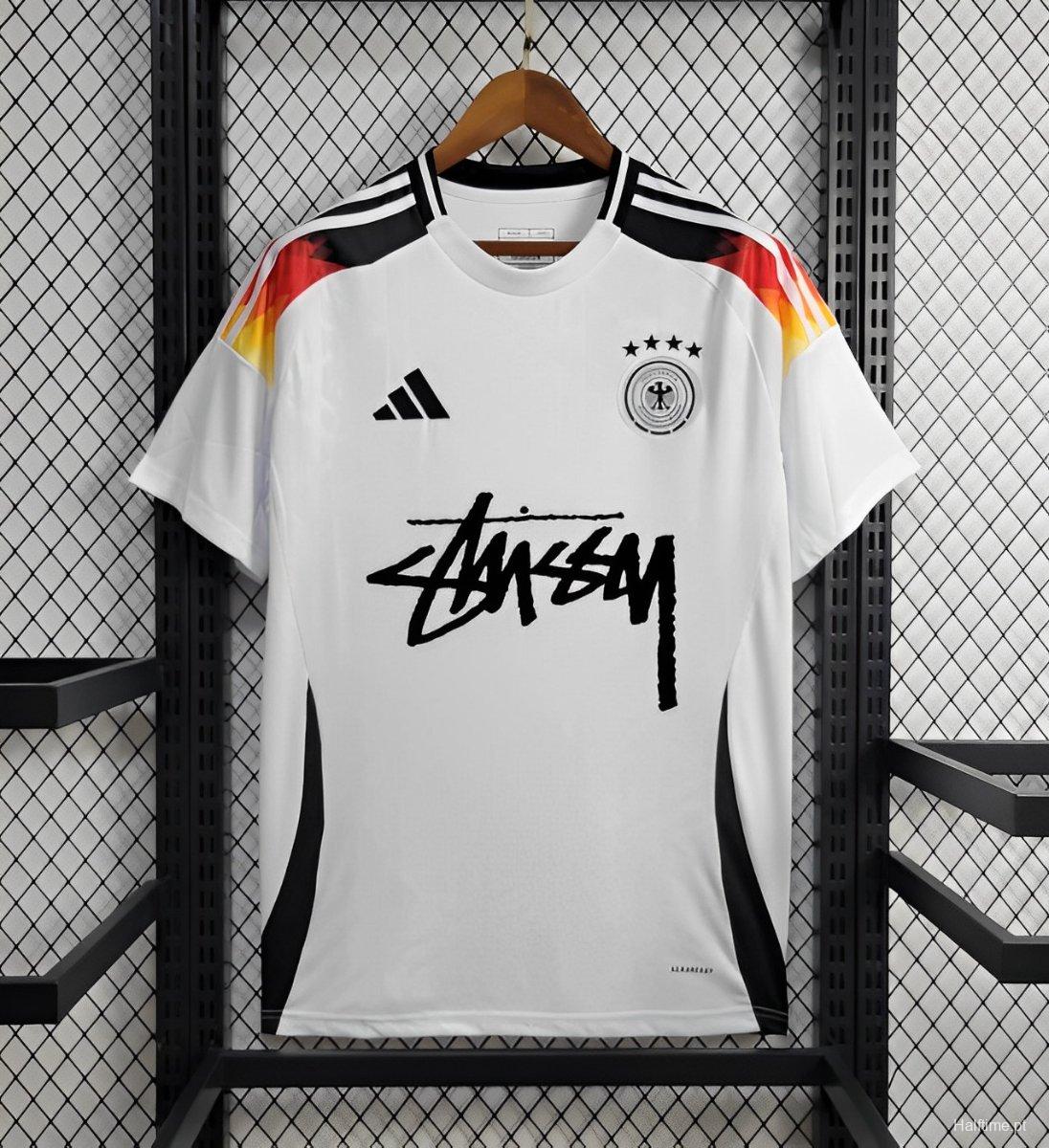 24/25 Germany x Stussy Home Jersey 1:1 Thai Quality
