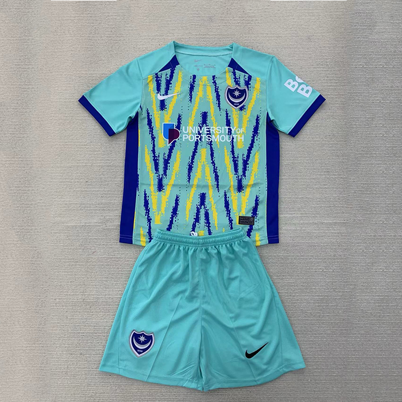 24/25 Portsmouth Third Jersey Shorts 1:1 Thai Quality