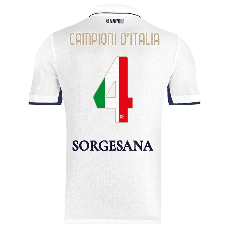 SSC Napoli Campioni d'Italia Away Match Shirt 2024/2025