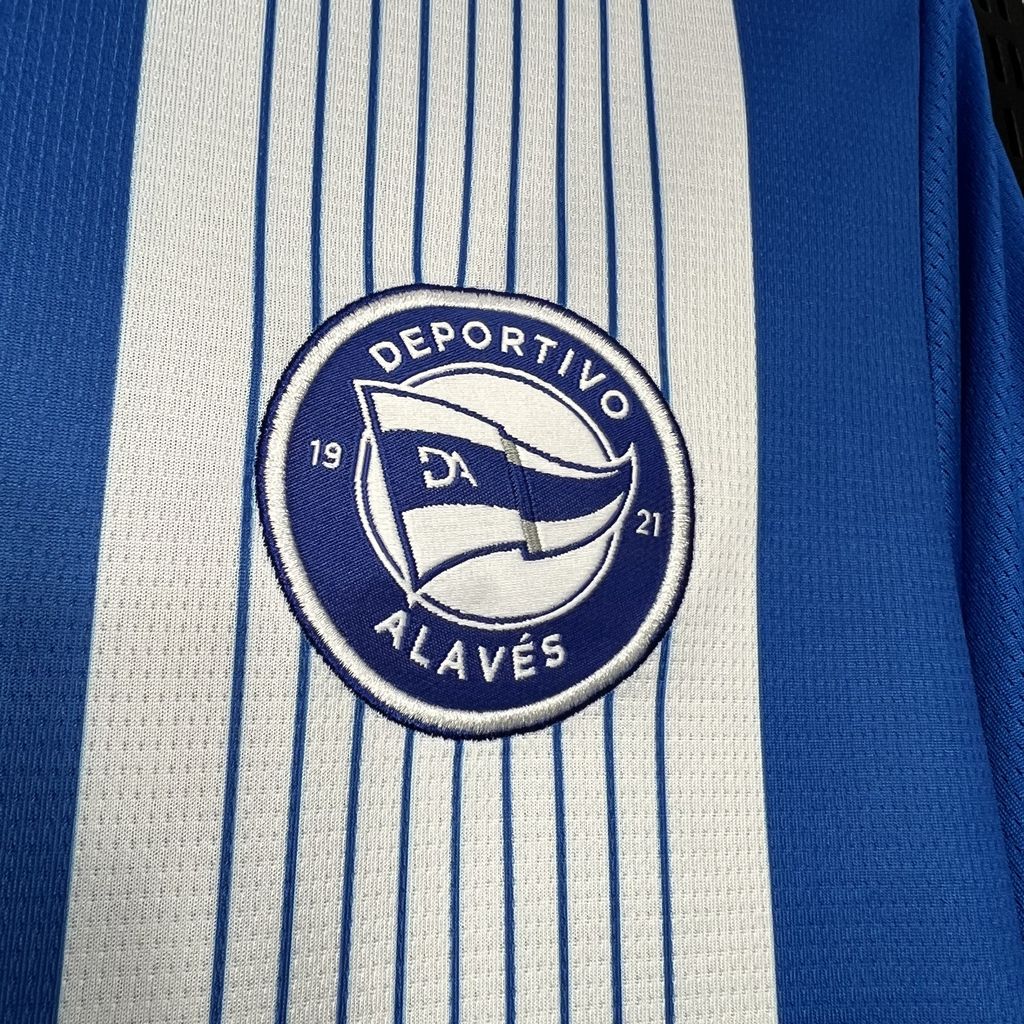 2024/2025 Deportivo Alaves Home Football Shirt 1:1 Thai Quality