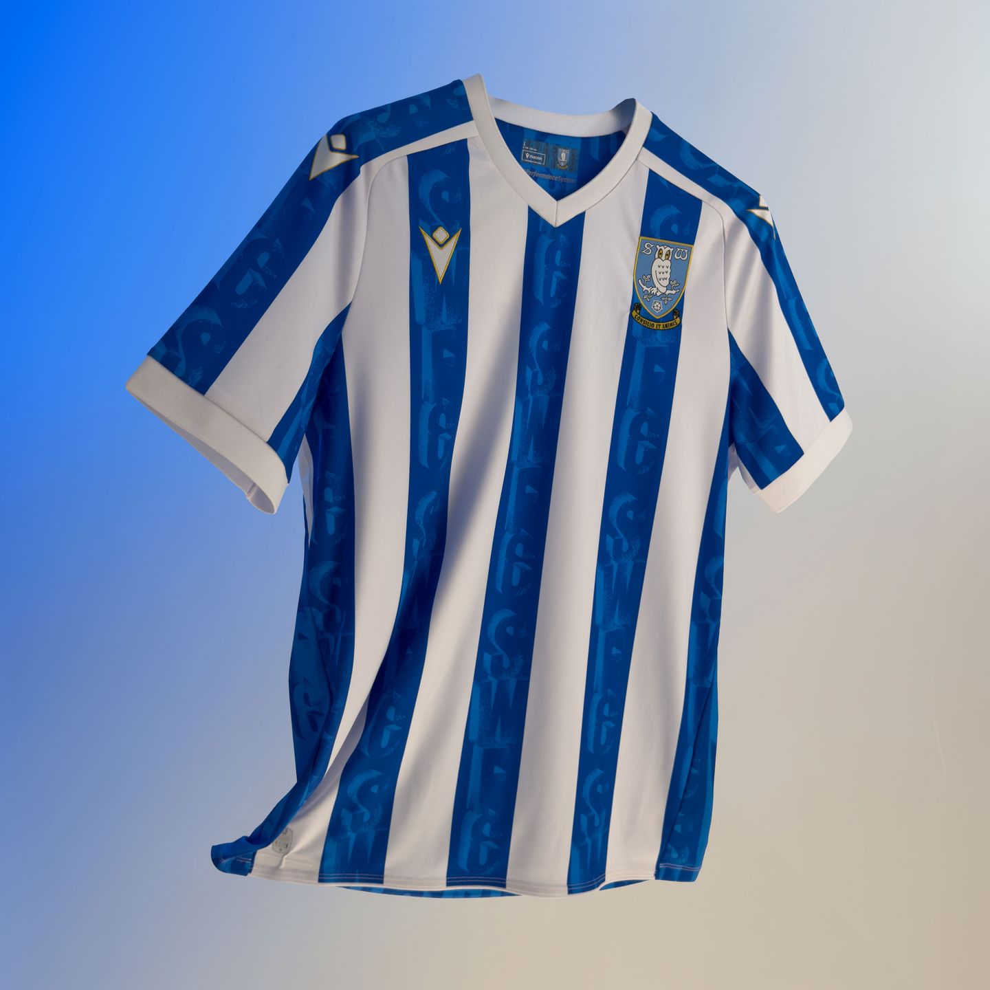 (Without sponsor)Sheffield Wednesday 25/26 Home Jersey 1:1 Thai quality