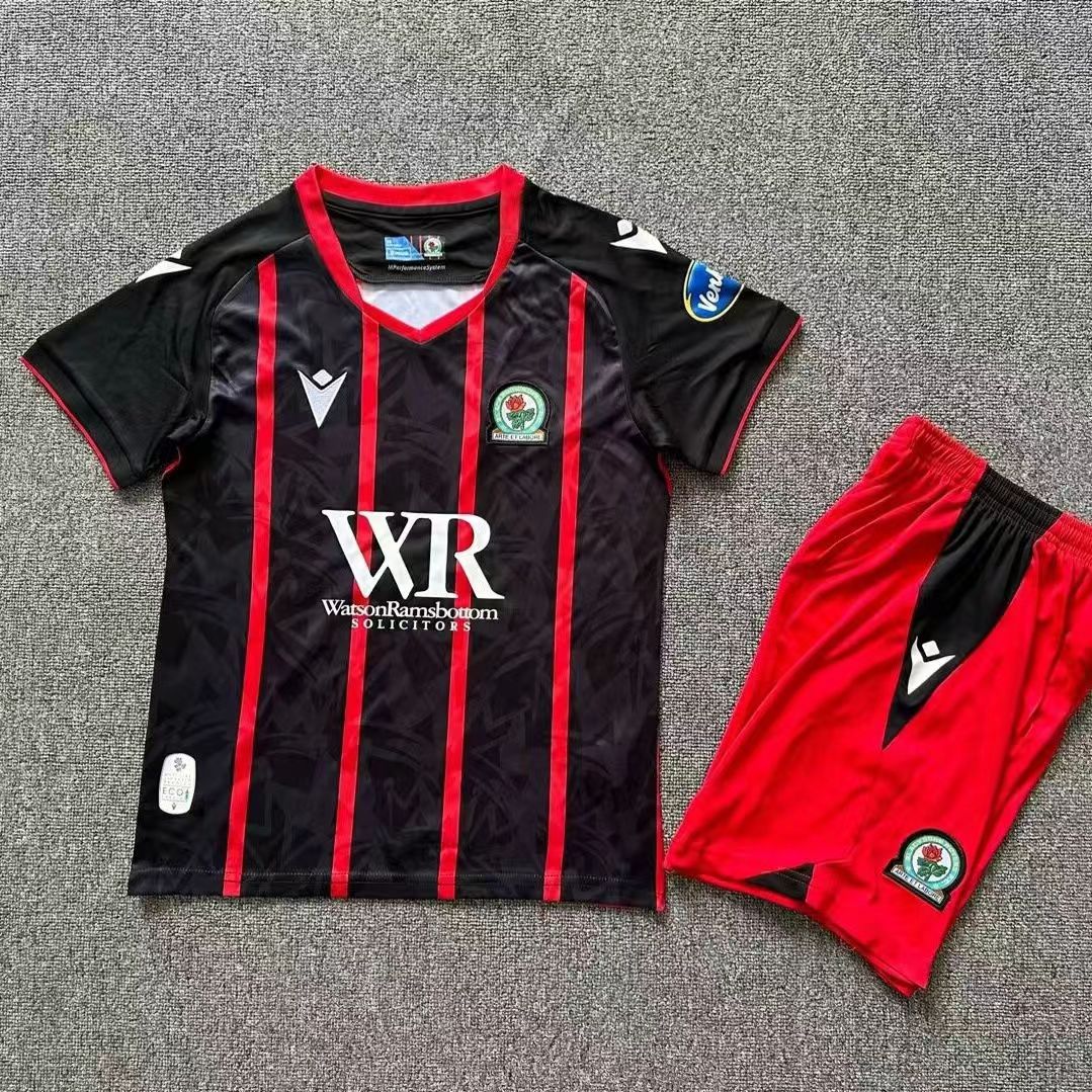 24/25 Kids Blackburn Rovers Away Shirt 1:1 Thai Quality