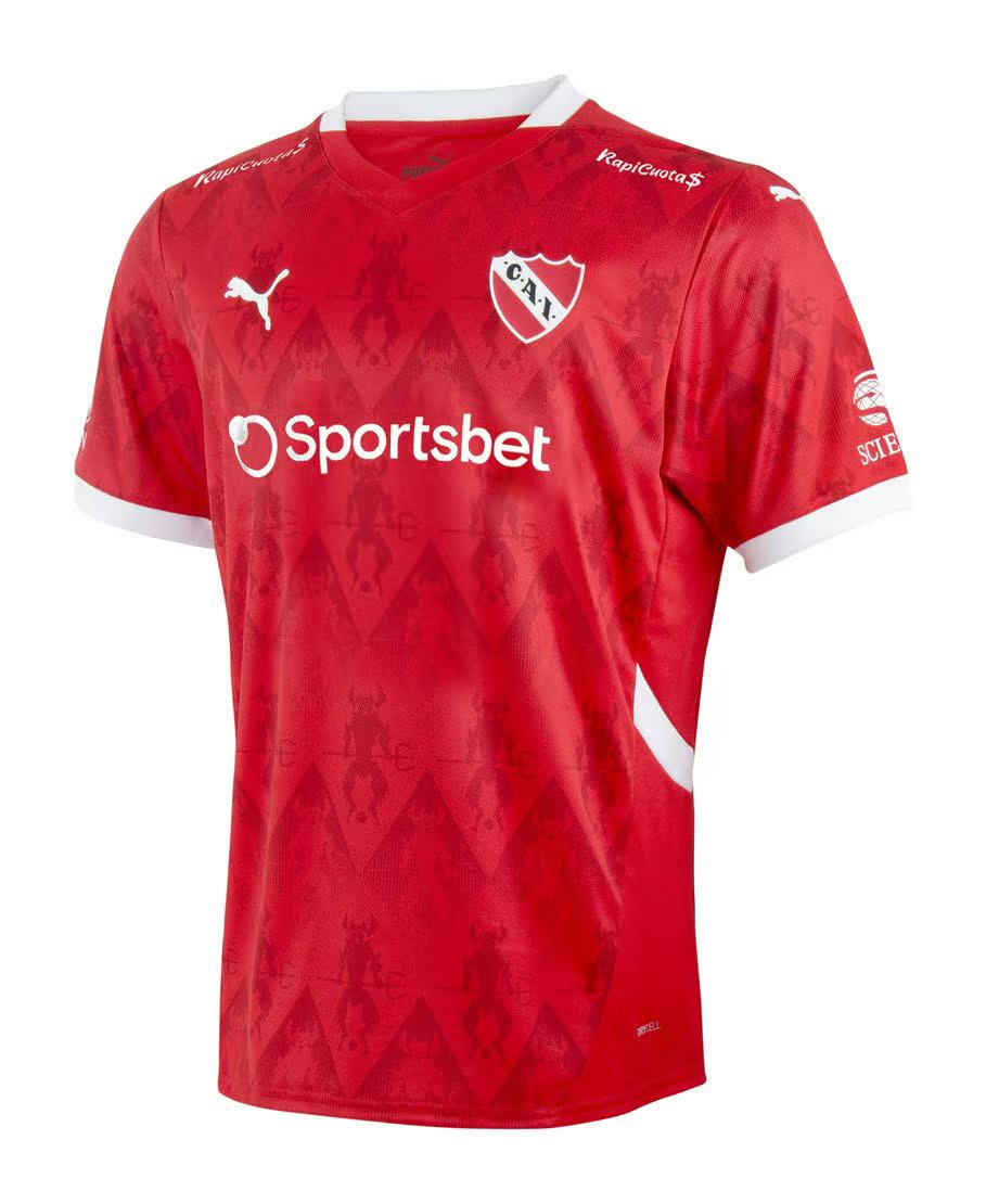 (S-4XL)2025 CA Independiente Home Jersey Football Kit 1:1 Thai Quality