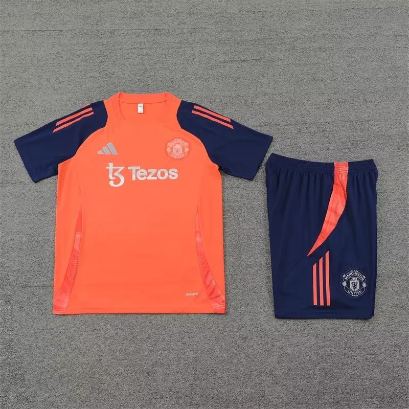 2024/2025 Man Utd Training Wear Suit Shirt 1:1 Thai Quality