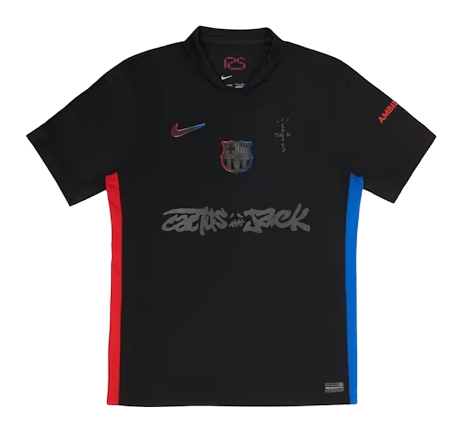 (S-4XL)24/25 FC Barcelona x Travis Scott away Kit 1:1 Thai Quality