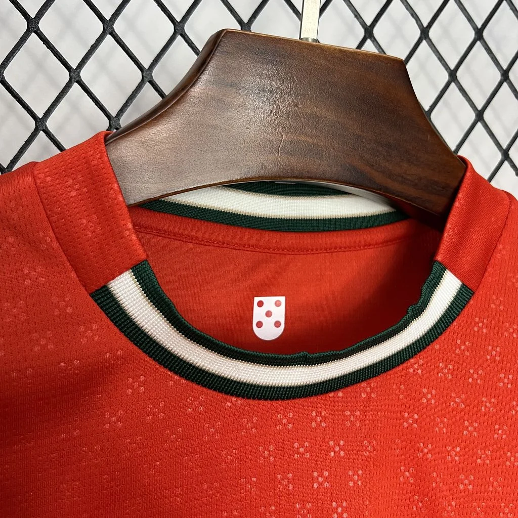 25/26  Portugal Home Jersey 1:1 Thai Quality