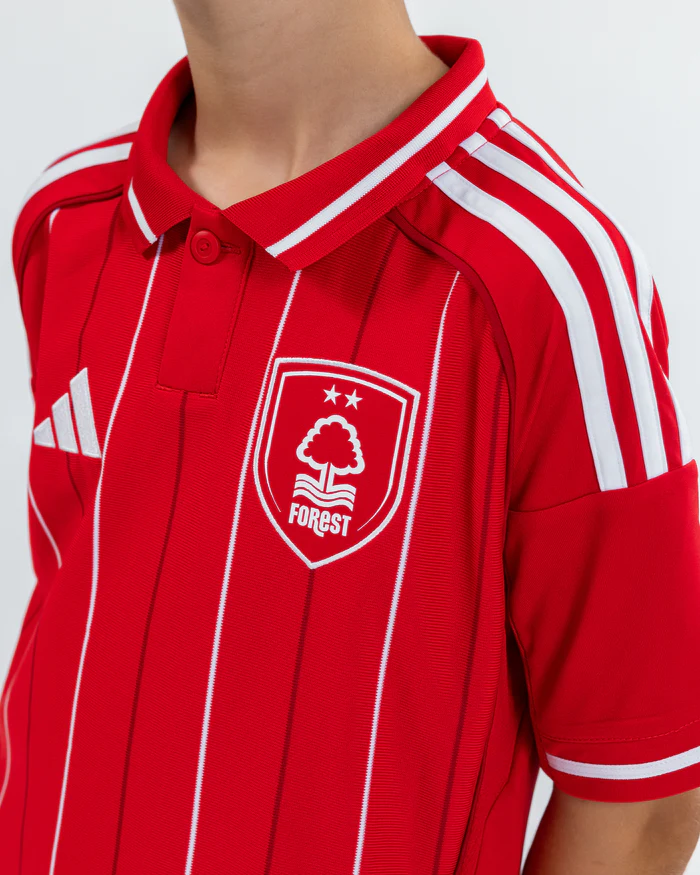 25/26 Kids Nottingham Forest Home Jersey 1:1 Thai quality