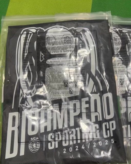 24/25 Sporting Lisbon two time champion Limited Edition T-Shirt1:1 Thai quality