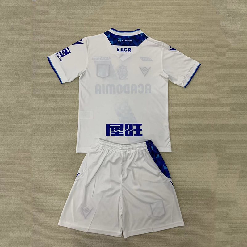 24/25 AJ Auxerre Home Football Jersey + Shorts 1:1 Thai Quality