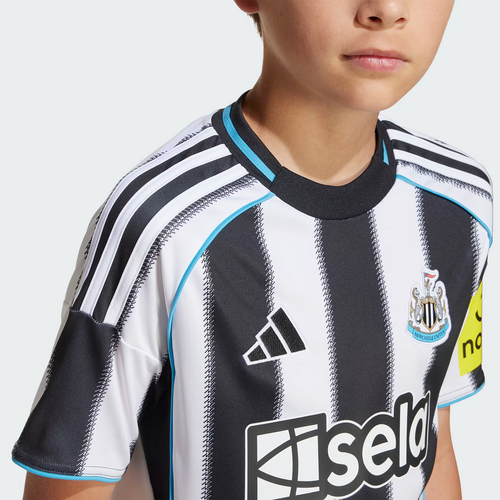 25/26 Newcastle United Home Football Jersey Shirt 1:1 Thai Quality Kids Size