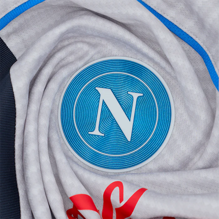2025/2026 SSC Napoli White/Silver Training Jersey1:1 Thai quality