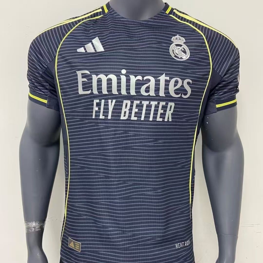 25/26 Player Version Real Madrid Away Football Jersey 1:1 Thai quality
