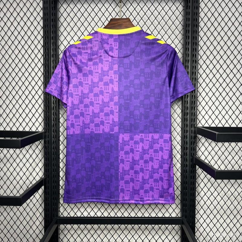 24/25 Malaga Purple Pre-match Training Jersey 1:1 Thai Quality