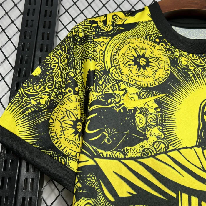 2024 Brazil X Christ Yellow Special Jersey 1:1 Thai Quality