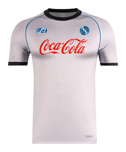 2025/2026 SSC Napoli White/Silver Training Jersey1:1 Thai quality