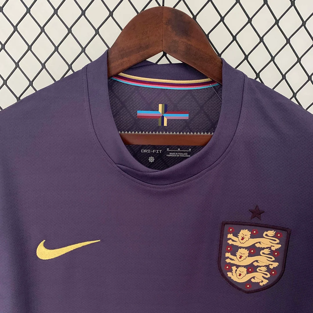 Women England Away Kit 24/25 Euro Cup 2024 Football Jersey 1:1 Thai Quality