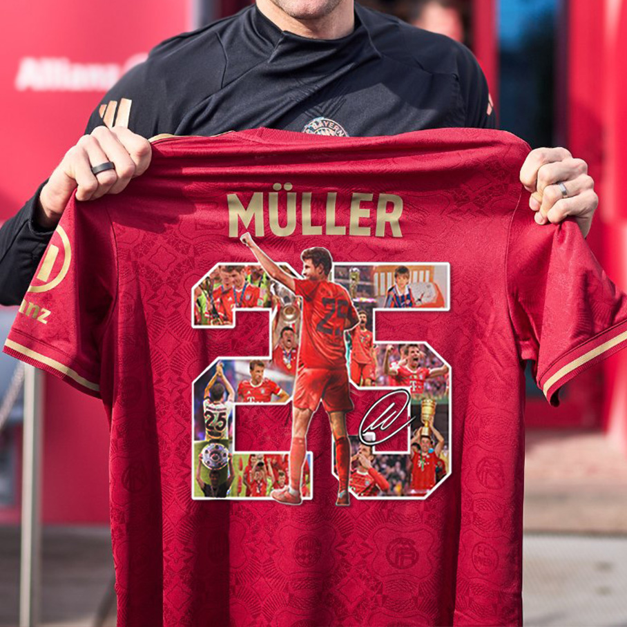 2025 Thomas Müller Bayern Munich 125th Anniversary Kit