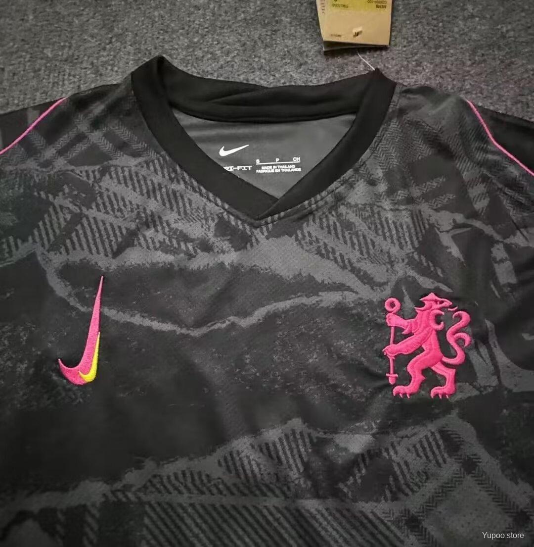 24/25 Chelsea Third Black Jersey 1:1 Thai Quality