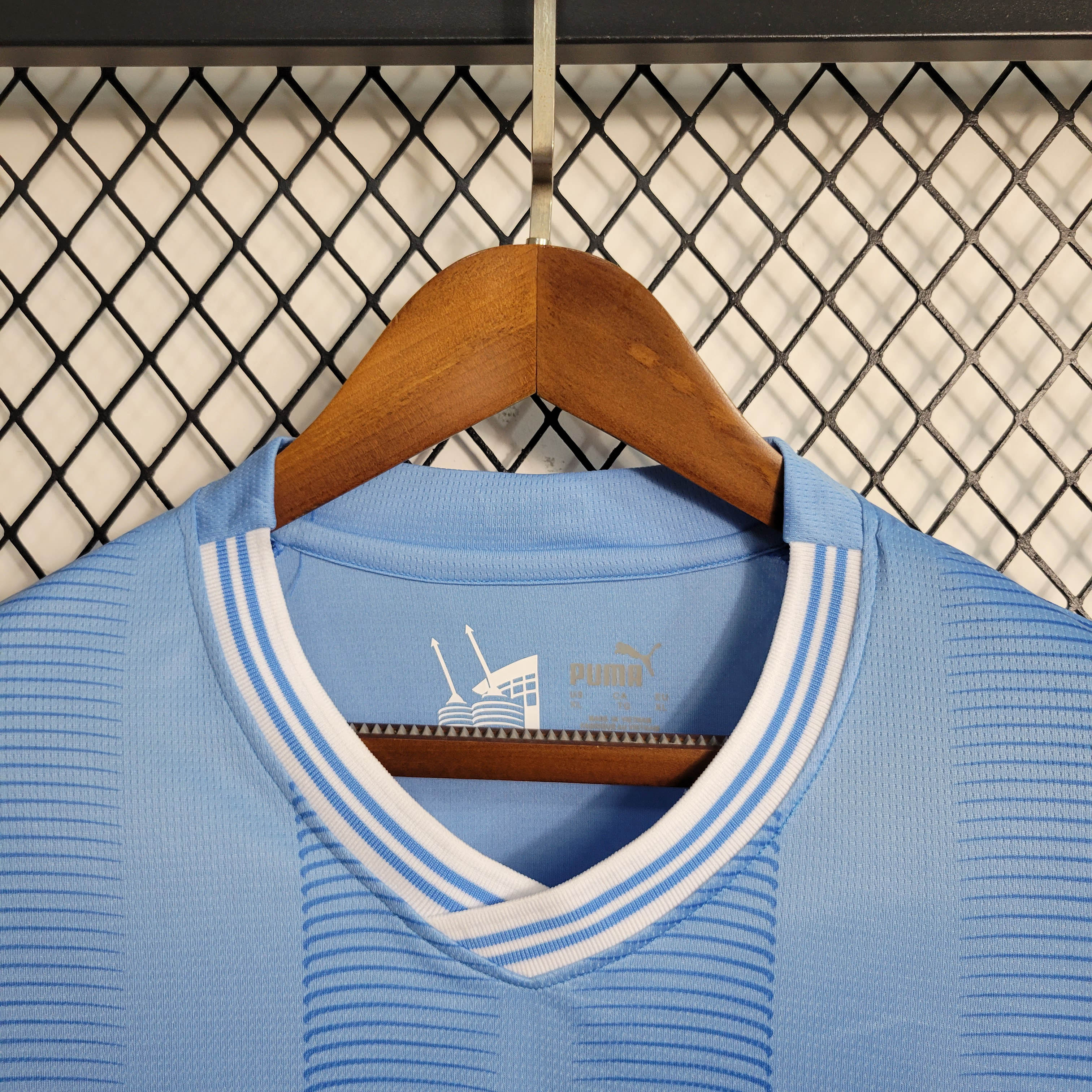 2023/2024 Long Sleeve MCFC Home Football Shirt 1:1 Thai Quality