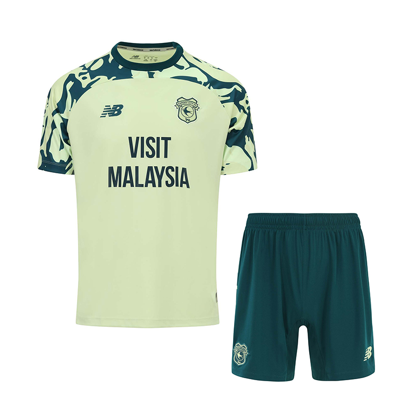 25/26 Cardiff City Away Jersey and Shorts Set