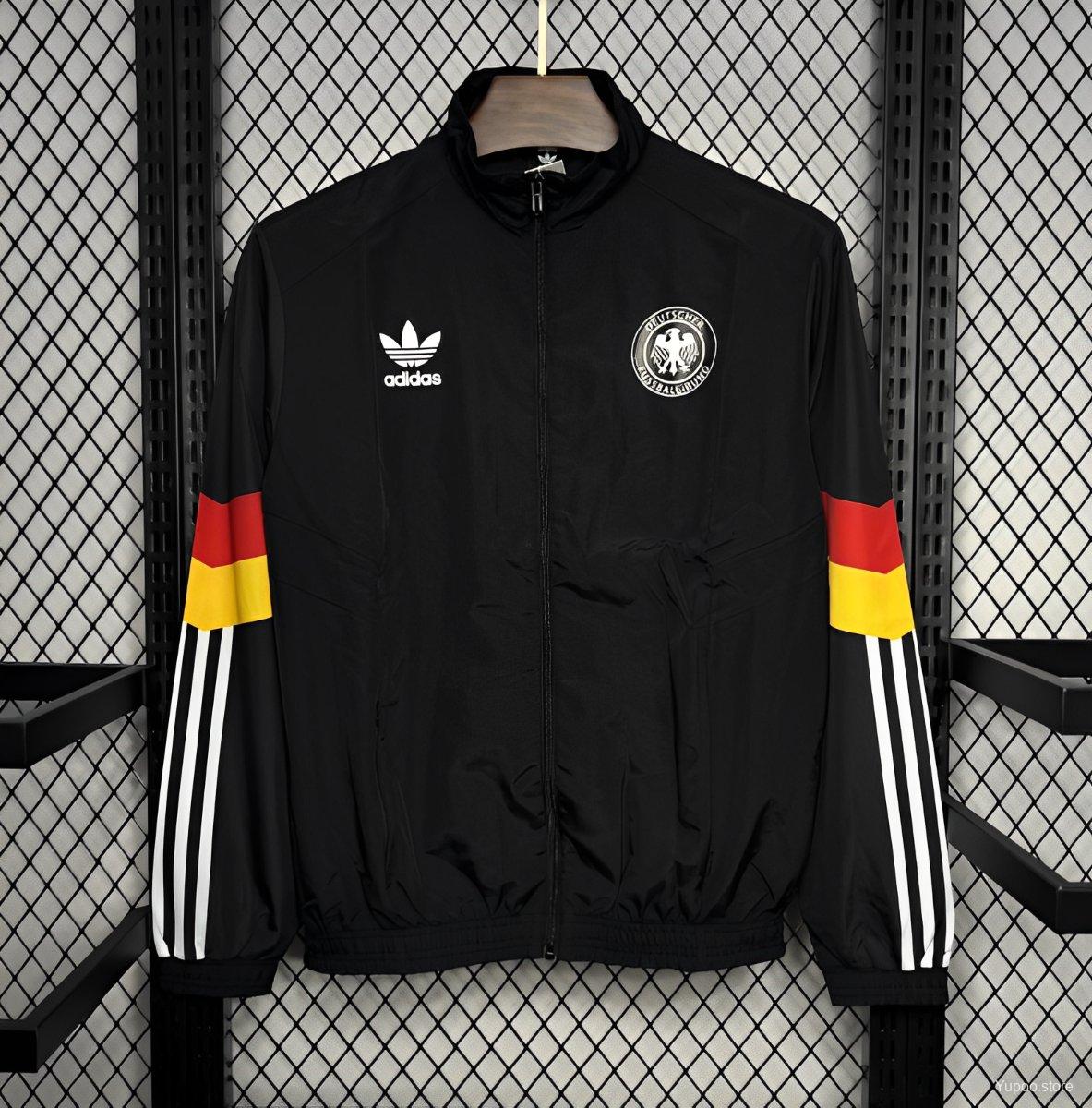 2024 Germany Black Windbreaker 1:1 Thai quality