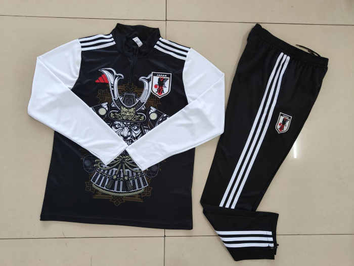24/25 Japanese black half-pull training suit 1:1 Thai quality