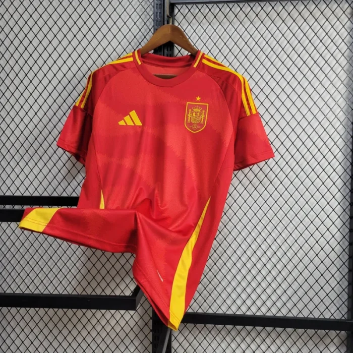 Spain Home Kit 24/25 Euro Cup 2024 Football Jersey