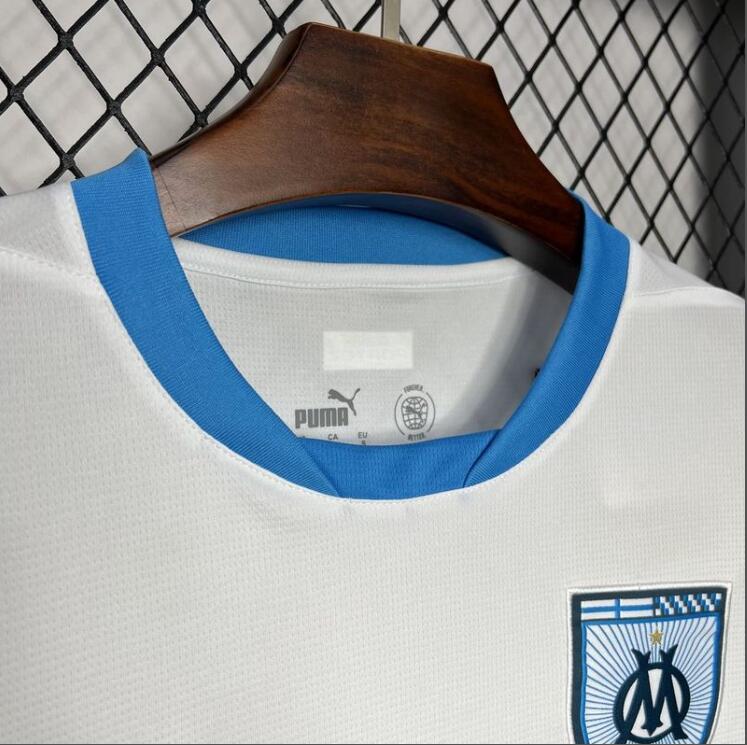 24/25 Olympique de Marseille home Soccer jerseys 1:1 Thai quality