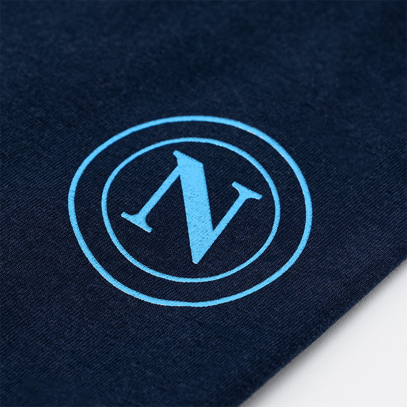 (S-4XL)25/26 SSC Napoli T-Shirt Kevin De Bruyne Blu Navy