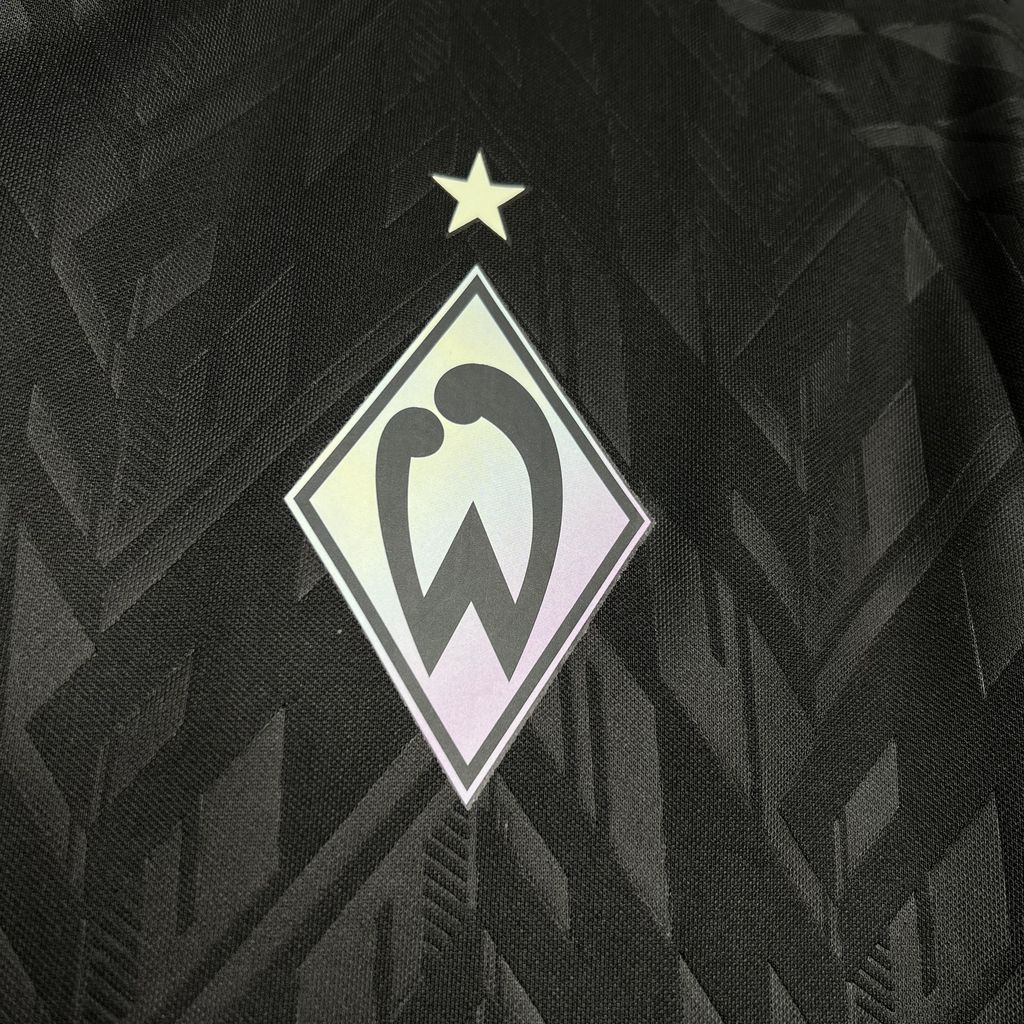 24/25 Werder Bremen Third Black Jersey 1:1 Thai quality
