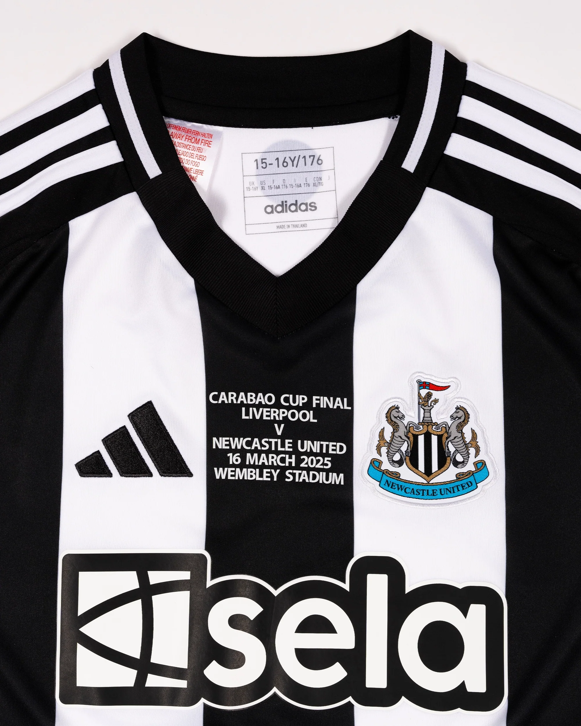 Newcastle United Carabao Cup Final 2025 Special Edition Kids' Shirt 1:1 Thai Quality