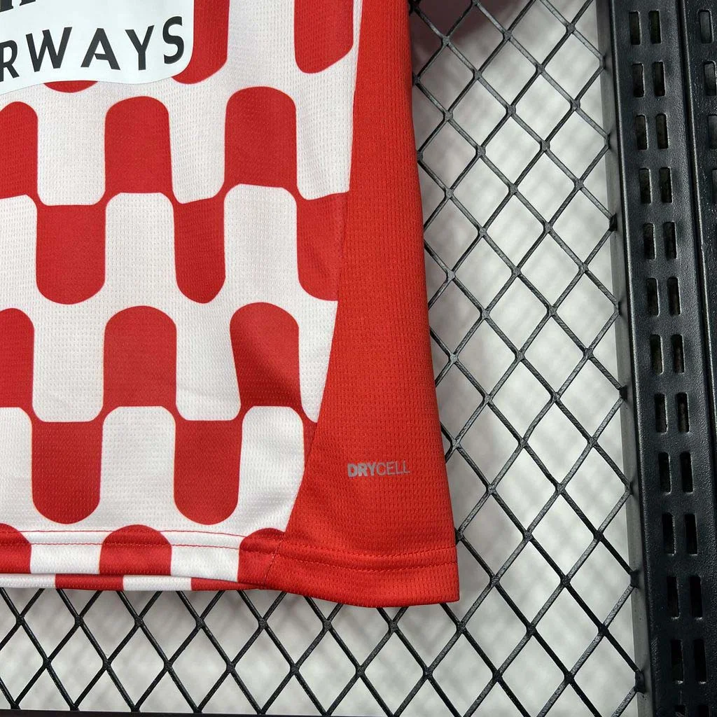 24/25 KIDS Girona Home Football Shirt 1:1 Thai Quality