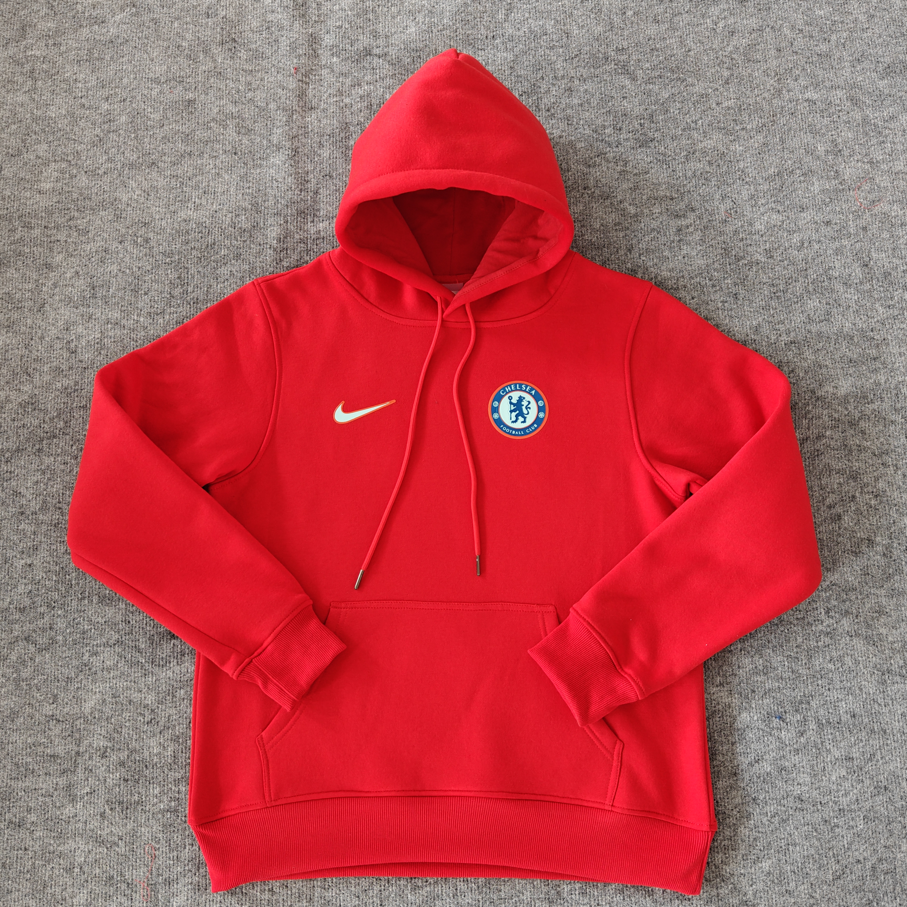 24/25 Chelsea home players red hoodie 1:1 Thai quality