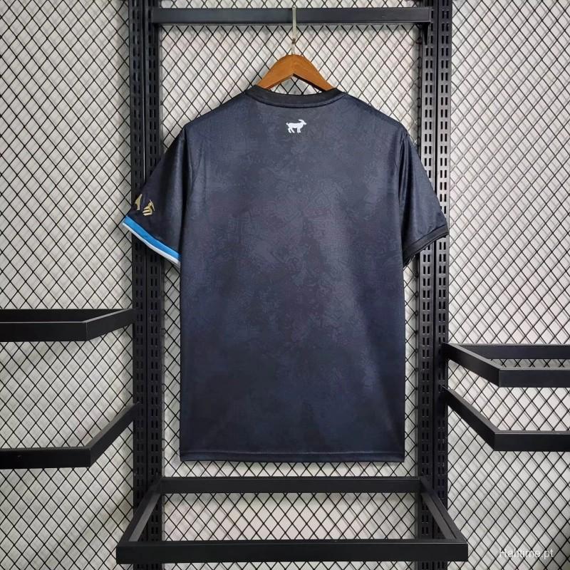 24/25 Argentina x Stussy Special Black Jersey 1:1 Thai Quality