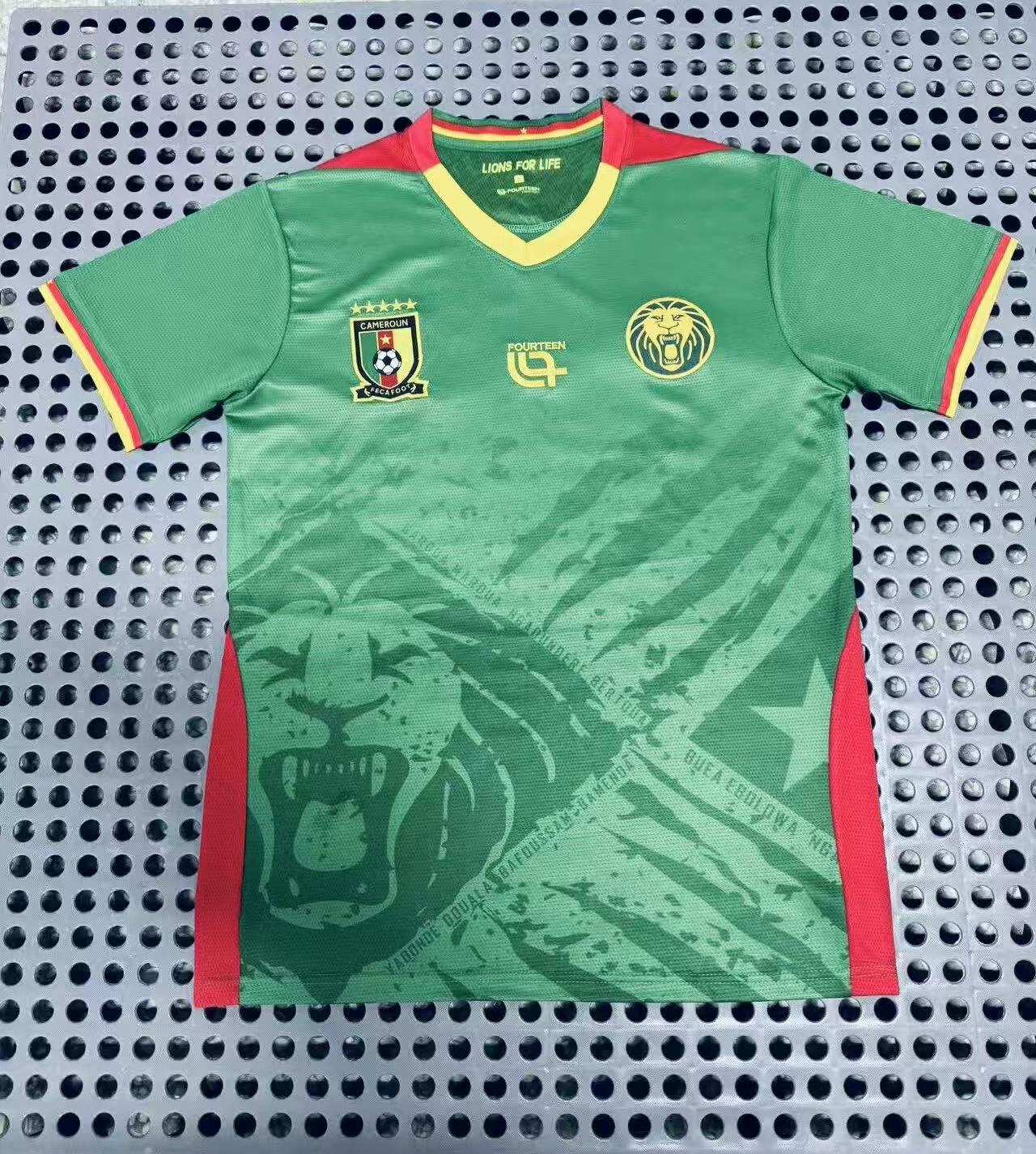 2025 Cameroon Home Football Shirt 1:1 Thai Quality