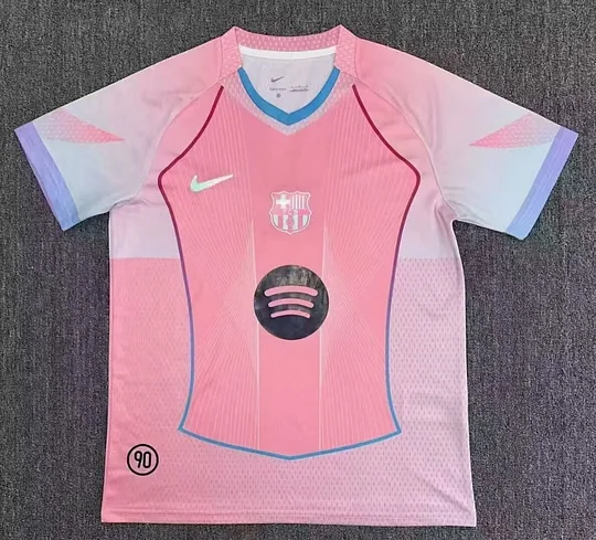 New 25-26 FC Barcelona Pink Special Edition Kit 1:1 Thai Quality