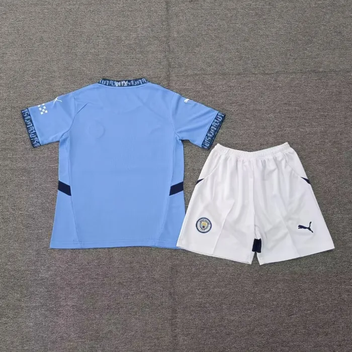 Kids MCFC Home Kit 24/25 Football Jersey 1:1 Thai quality