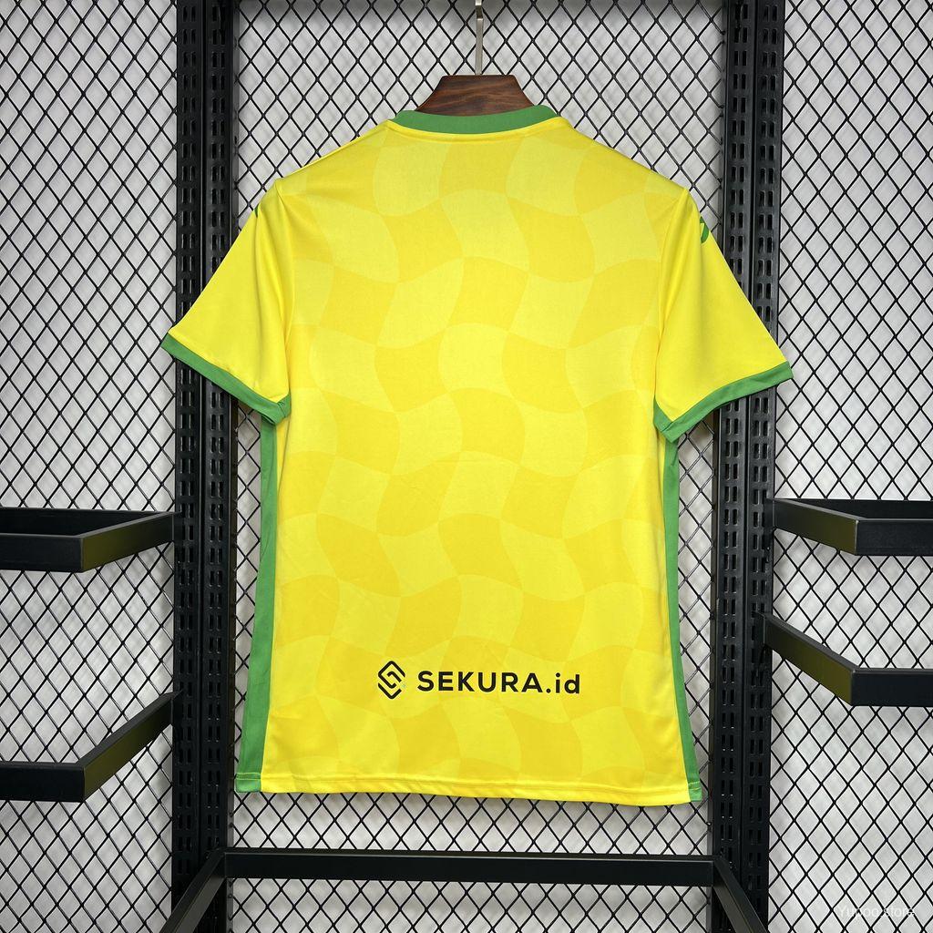 24/25 Norwich City Home Jersey 1:1 Thai Quality