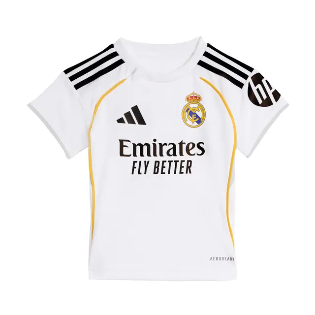 25/26 Real Madrid Home Football Shirt 1:1 Thai Quality Kids Size